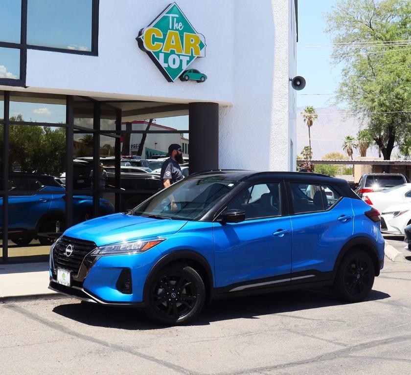 used 2024 Nissan Kicks car, priced at $19,995