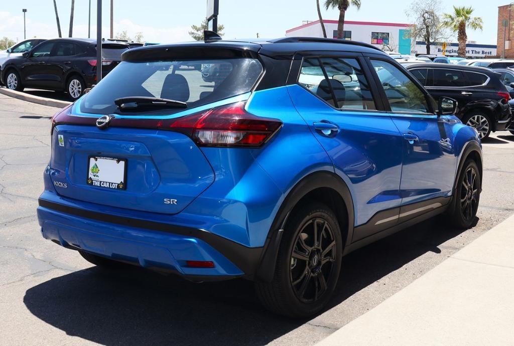 used 2024 Nissan Kicks car, priced at $19,995