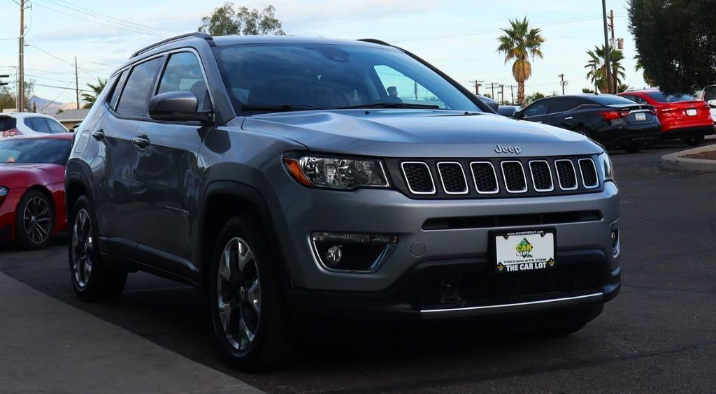 used 2021 Jeep Compass car, priced at $14,995