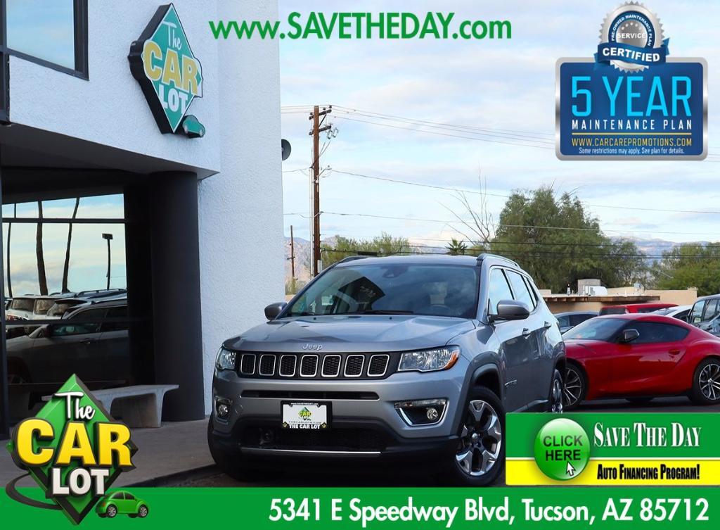 used 2021 Jeep Compass car, priced at $14,995