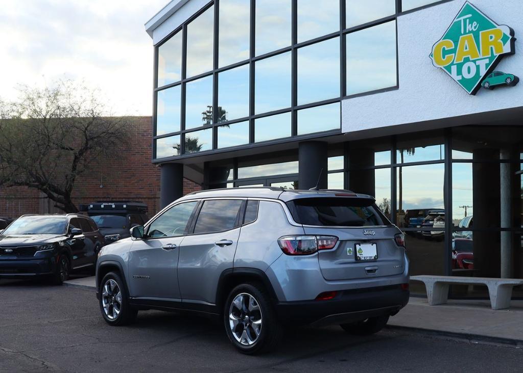 used 2021 Jeep Compass car, priced at $14,995