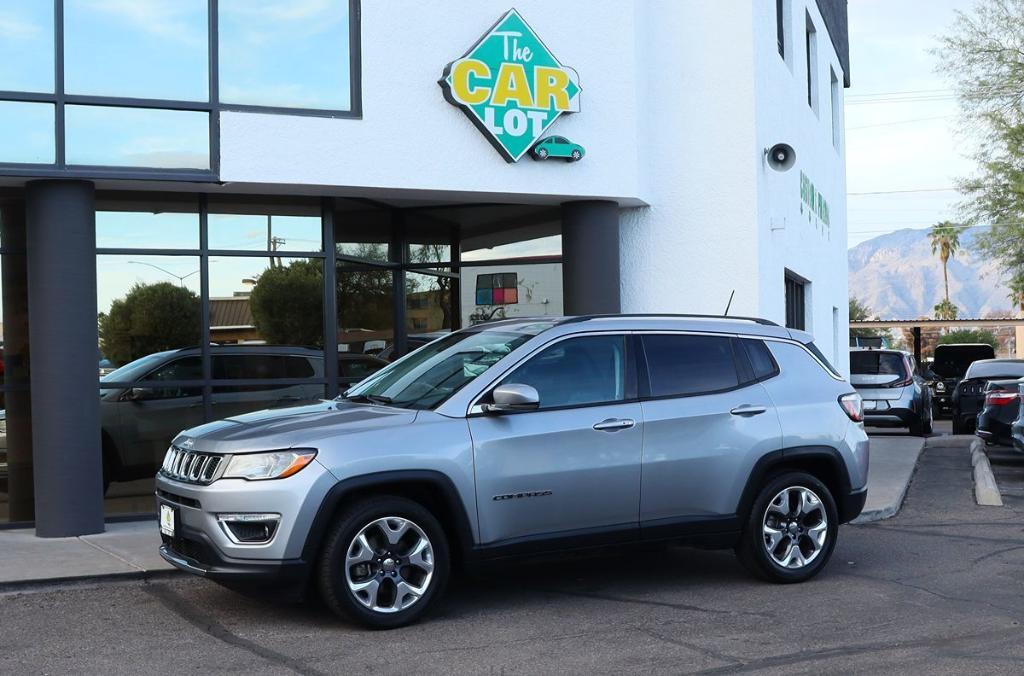 used 2021 Jeep Compass car, priced at $14,995