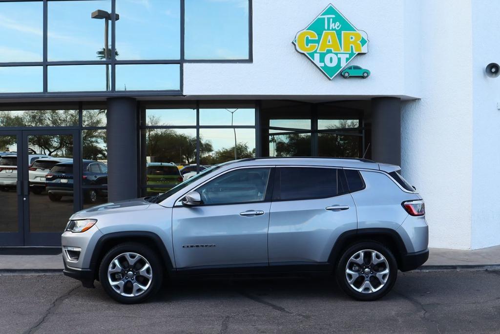 used 2021 Jeep Compass car, priced at $14,995