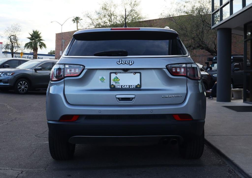 used 2021 Jeep Compass car, priced at $14,995