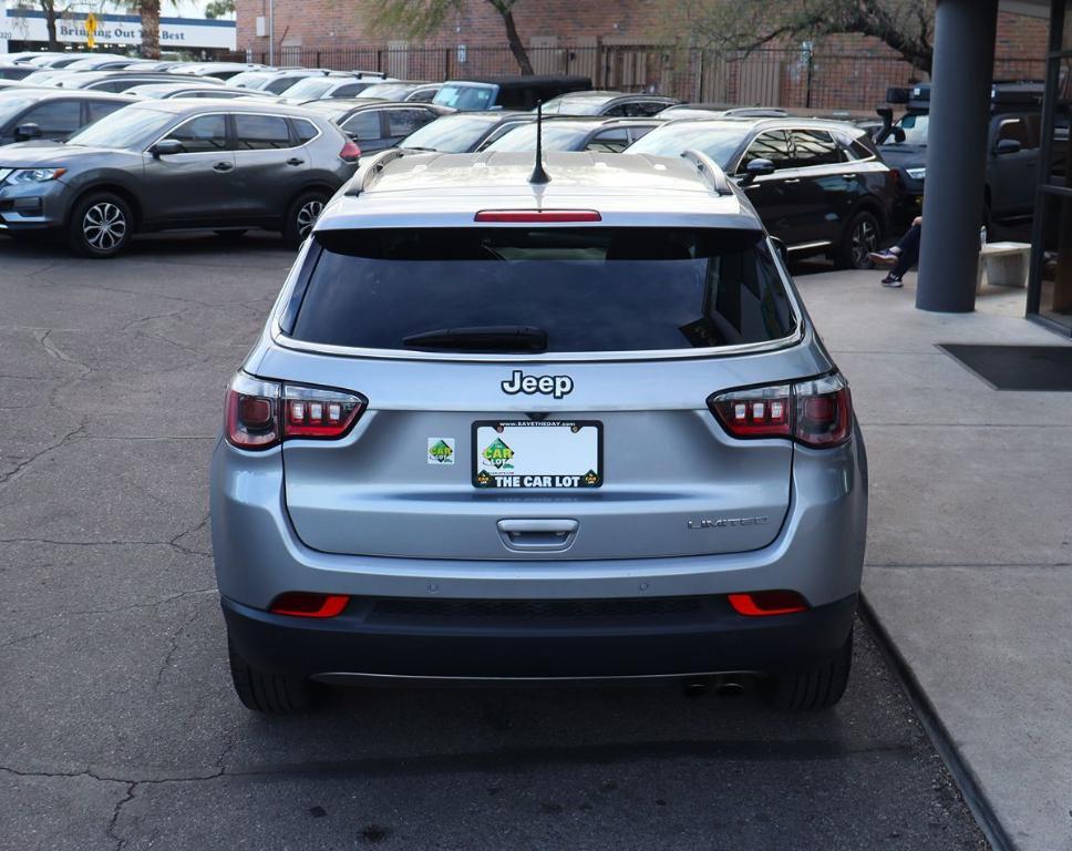 used 2021 Jeep Compass car, priced at $14,995