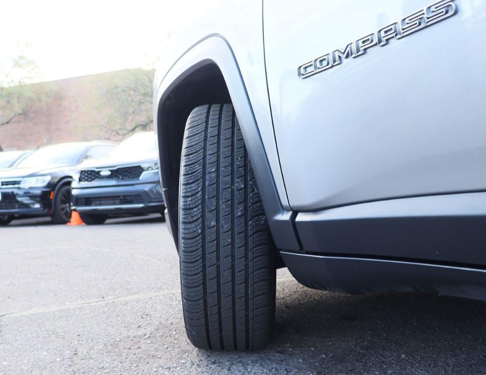 used 2021 Jeep Compass car, priced at $14,995