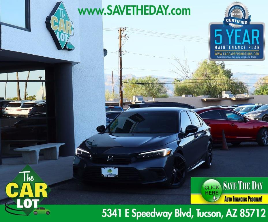 used 2022 Honda Civic car, priced at $21,995