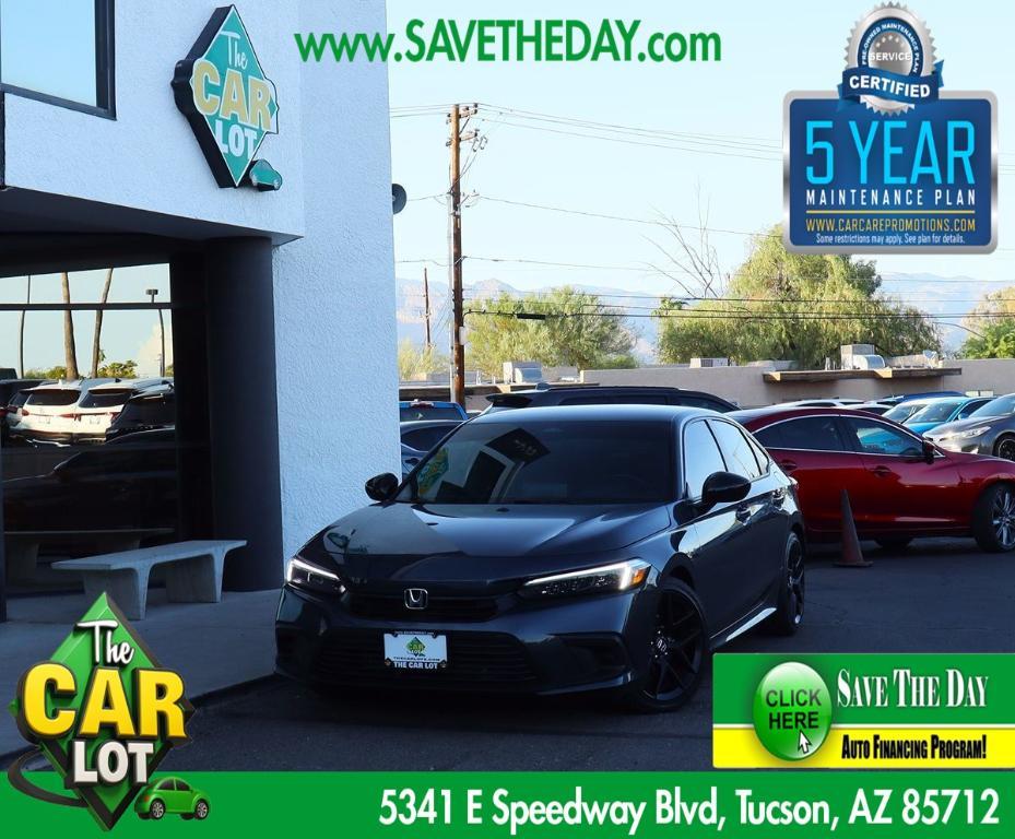 used 2022 Honda Civic car, priced at $21,362