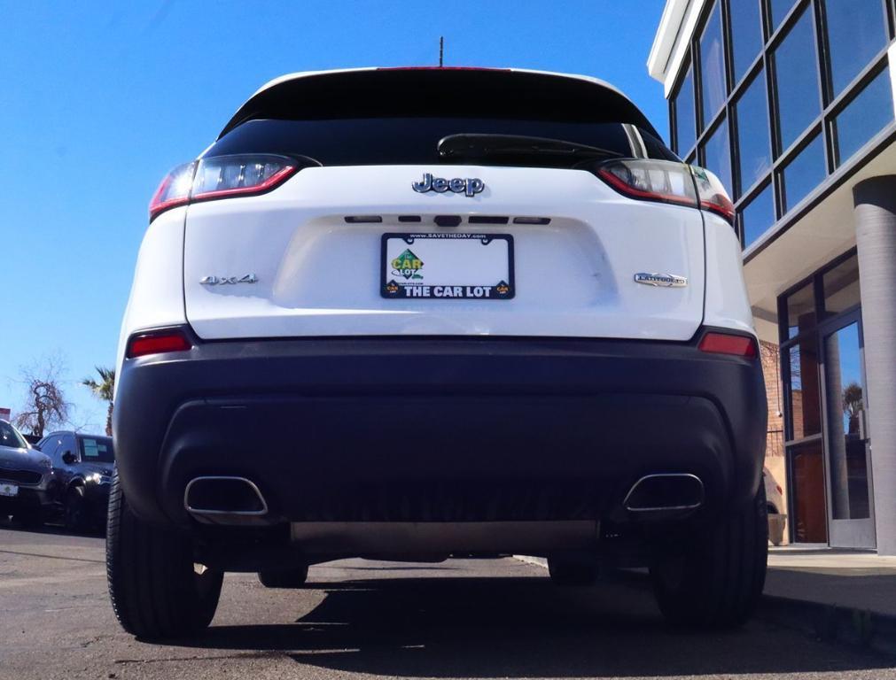 used 2022 Jeep Cherokee car, priced at $20,995
