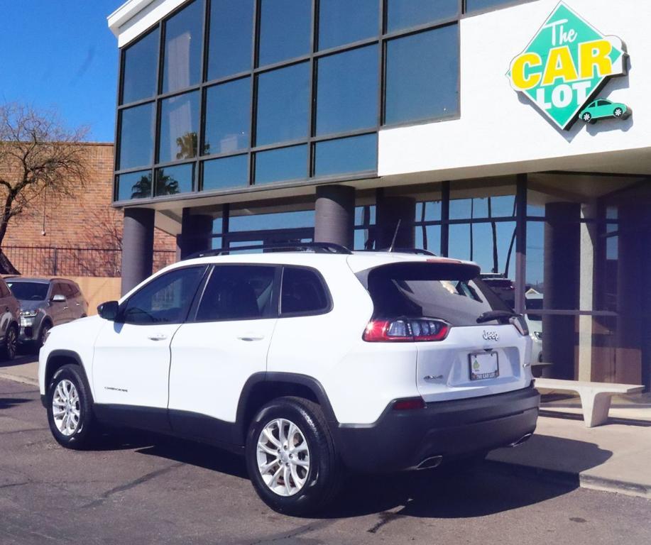 used 2022 Jeep Cherokee car, priced at $20,995