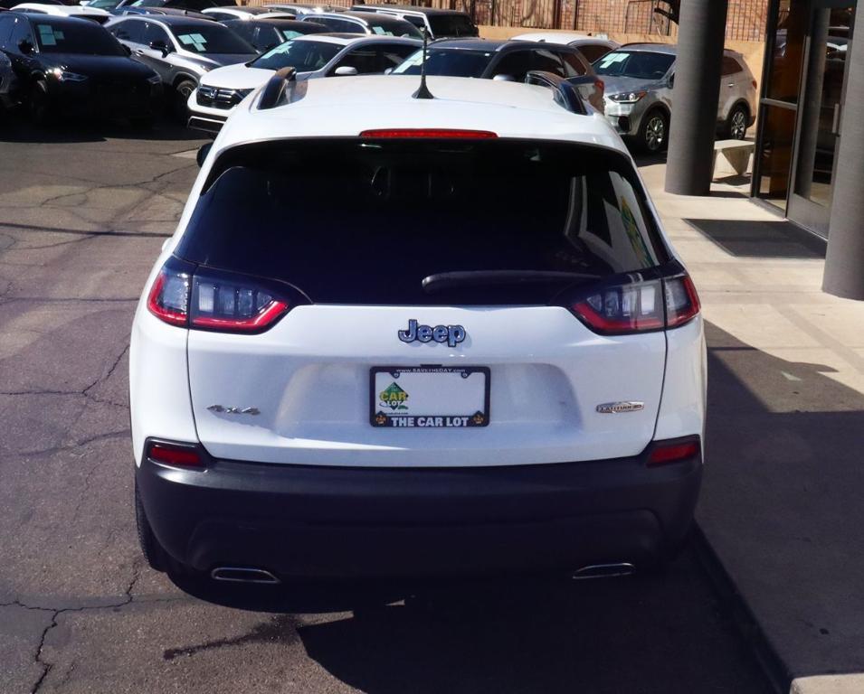 used 2022 Jeep Cherokee car, priced at $20,995