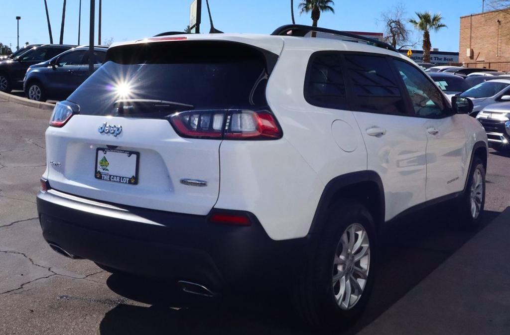used 2022 Jeep Cherokee car, priced at $20,995