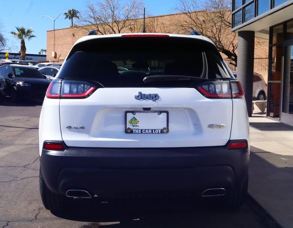 used 2022 Jeep Cherokee car, priced at $20,995