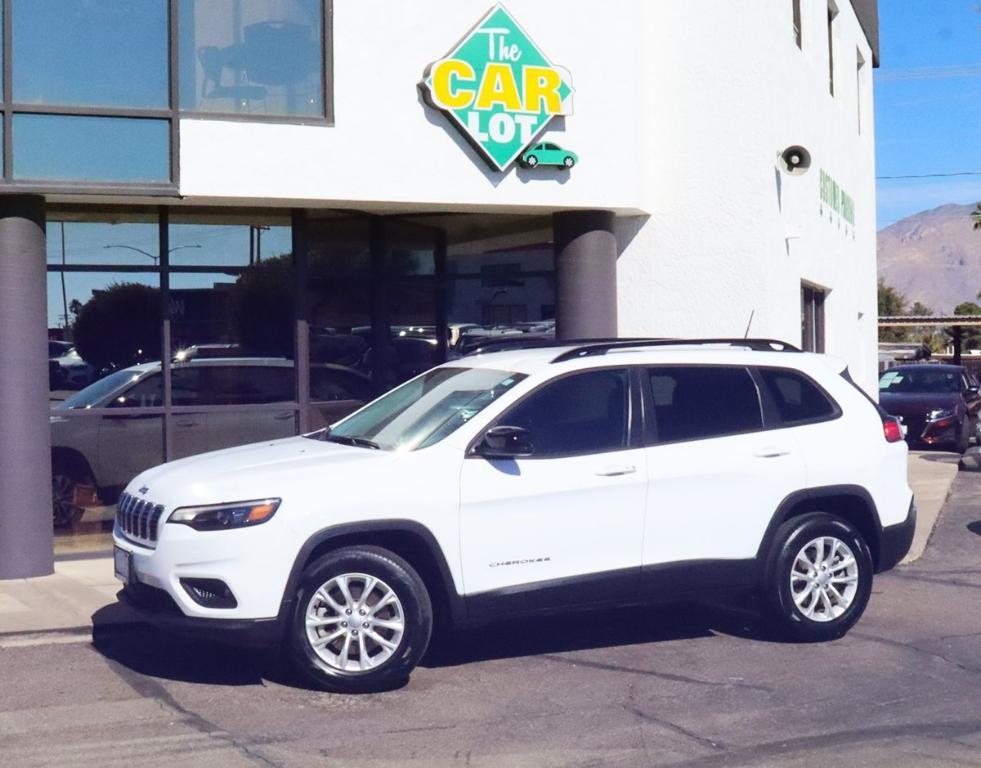 used 2022 Jeep Cherokee car, priced at $20,995
