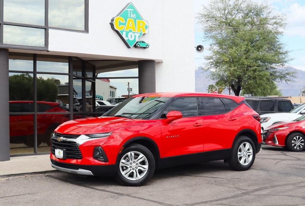 used 2021 Chevrolet Blazer car, priced at $17,371