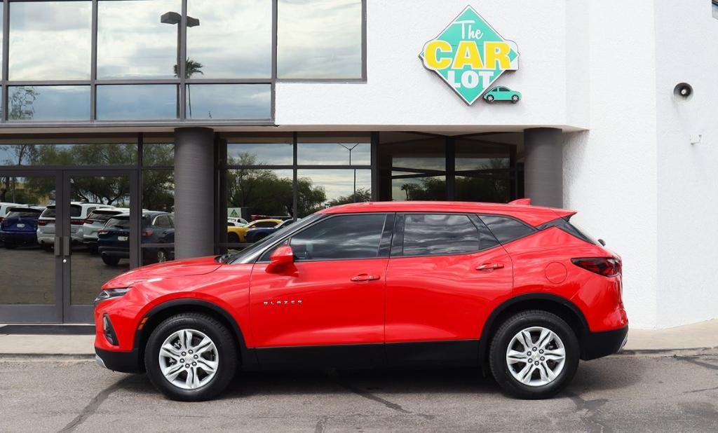 used 2021 Chevrolet Blazer car, priced at $17,371