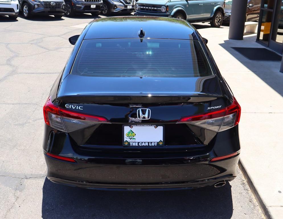 used 2024 Honda Civic car, priced at $24,673