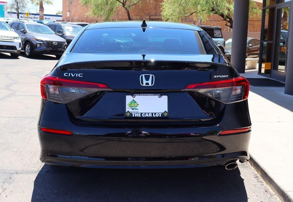 used 2024 Honda Civic car, priced at $24,673