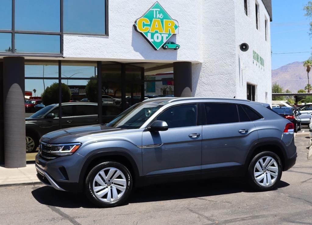 used 2022 Volkswagen Atlas Cross Sport car, priced at $24,995