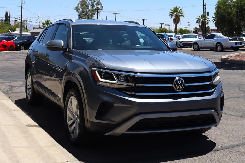 used 2022 Volkswagen Atlas Cross Sport car, priced at $24,995