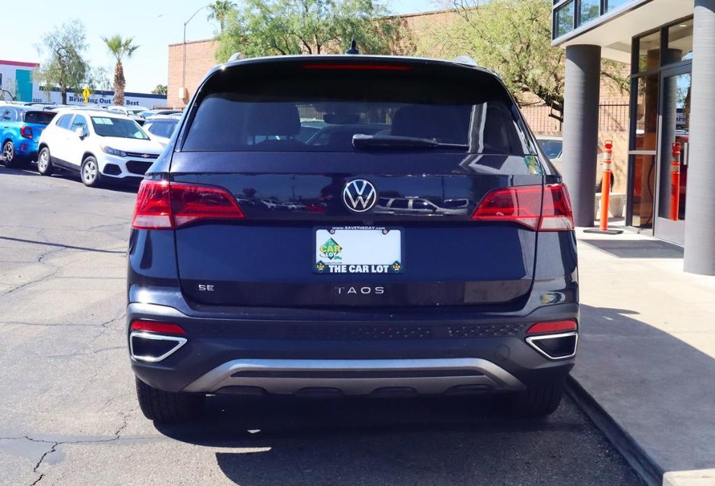 used 2022 Volkswagen Taos car, priced at $19,995