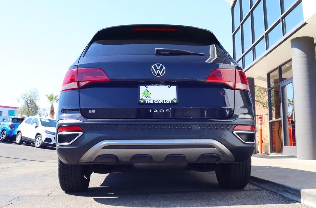 used 2022 Volkswagen Taos car, priced at $19,995