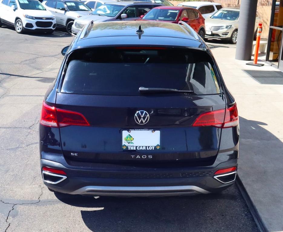 used 2022 Volkswagen Taos car, priced at $19,995