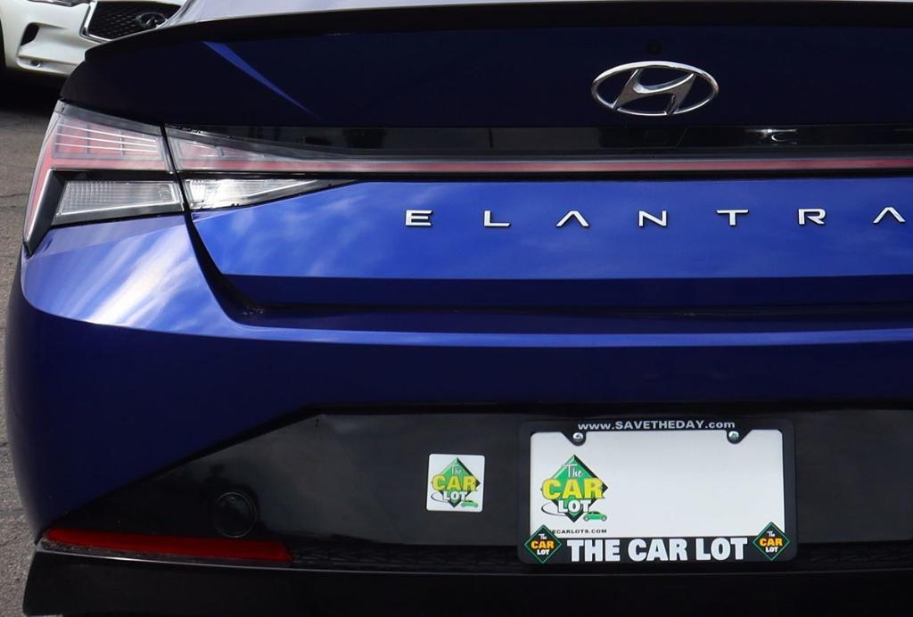 used 2022 Hyundai Elantra car, priced at $18,995