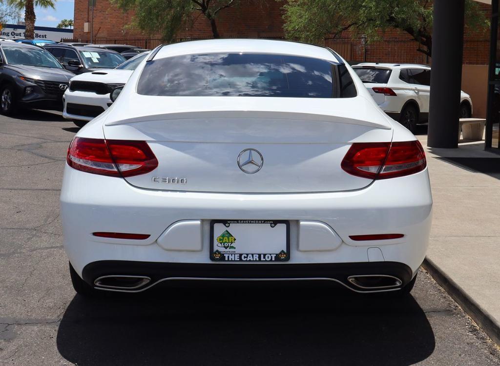 used 2018 Mercedes-Benz C-Class car, priced at $21,658