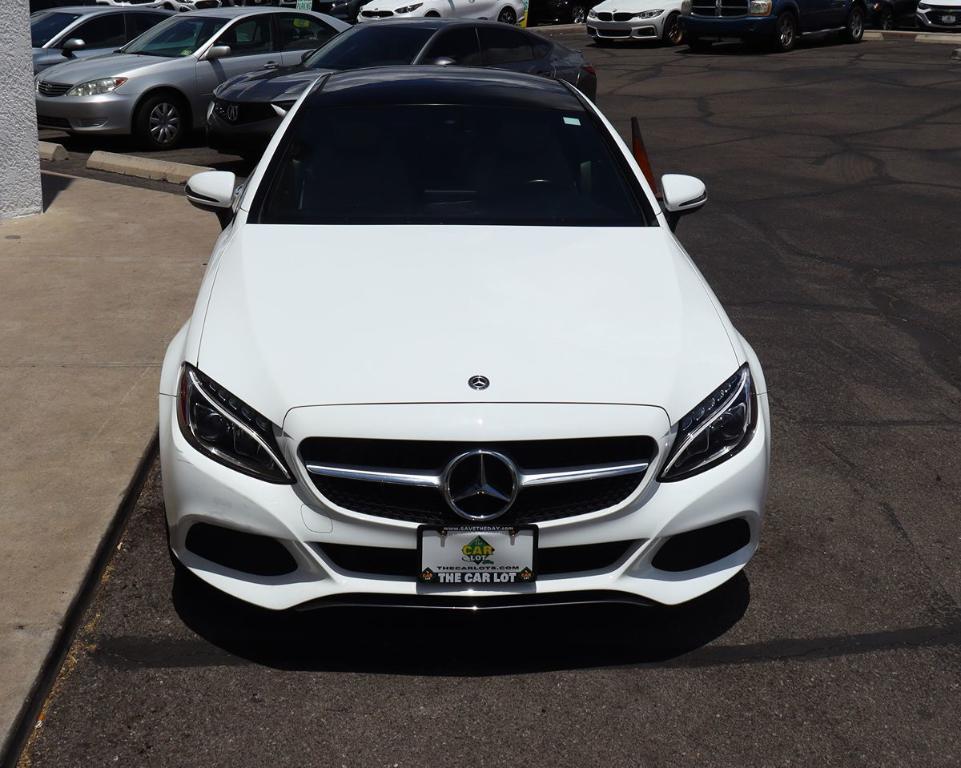used 2018 Mercedes-Benz C-Class car, priced at $21,658
