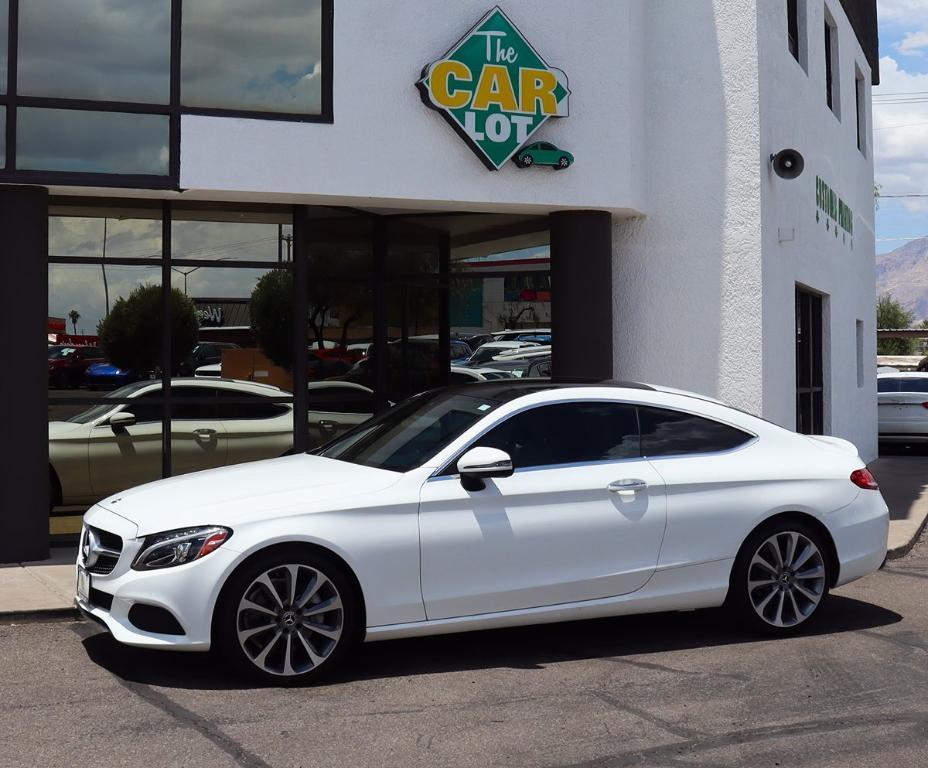 used 2018 Mercedes-Benz C-Class car, priced at $21,658