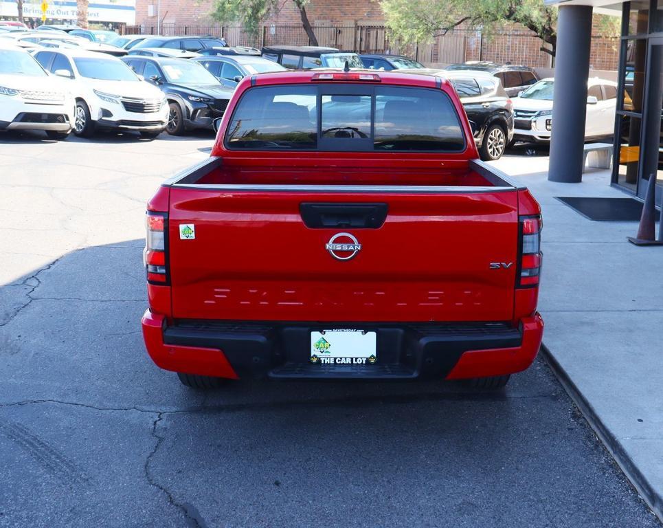 used 2022 Nissan Frontier car, priced at $23,517
