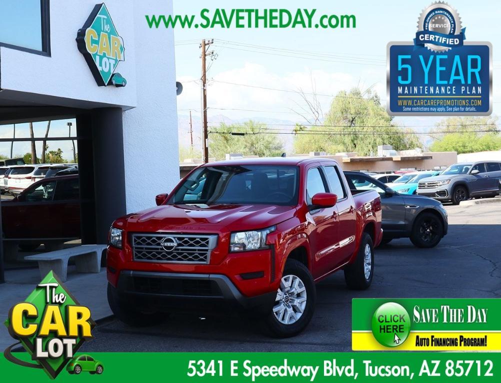 used 2022 Nissan Frontier car, priced at $23,517