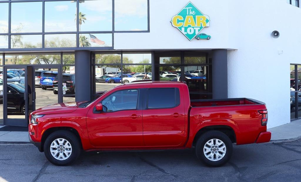 used 2022 Nissan Frontier car, priced at $23,517