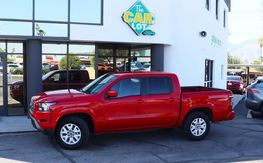 used 2022 Nissan Frontier car, priced at $23,517