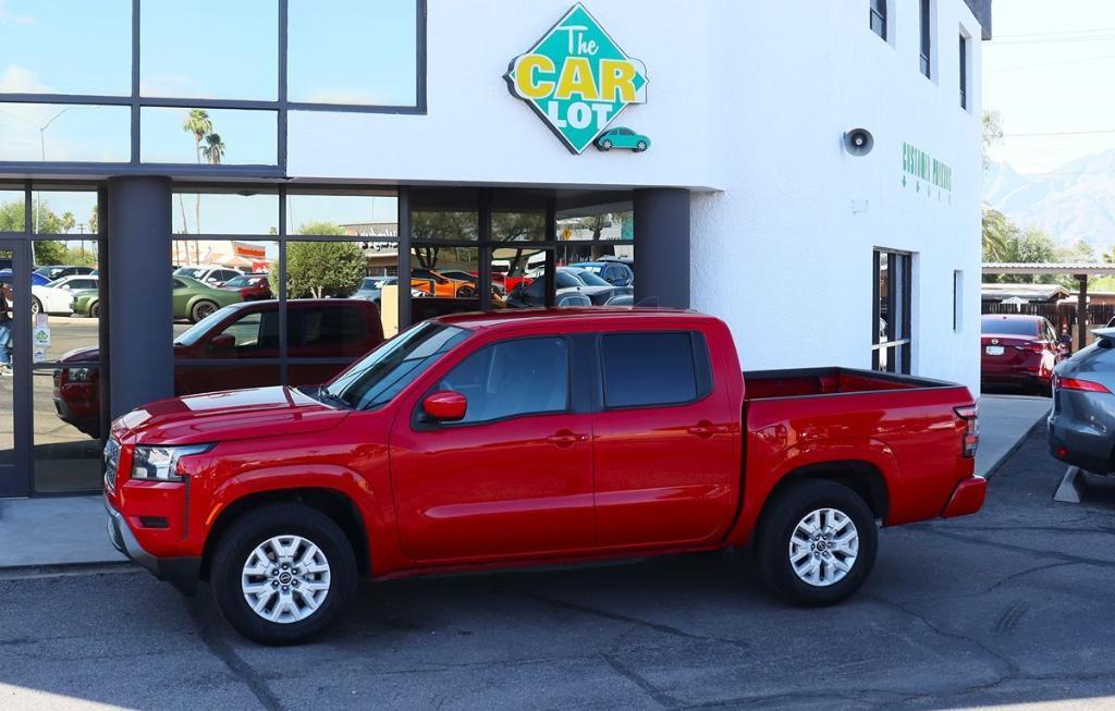 used 2022 Nissan Frontier car, priced at $23,517