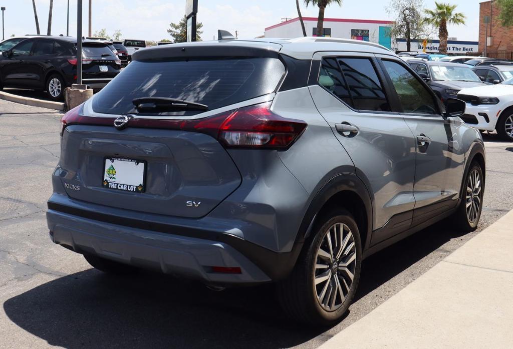 used 2023 Nissan Kicks car, priced at $17,523