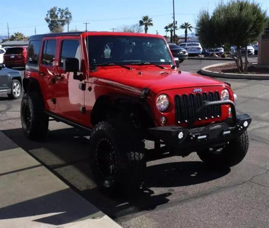 used 2014 Jeep Wrangler Unlimited car, priced at $20,995