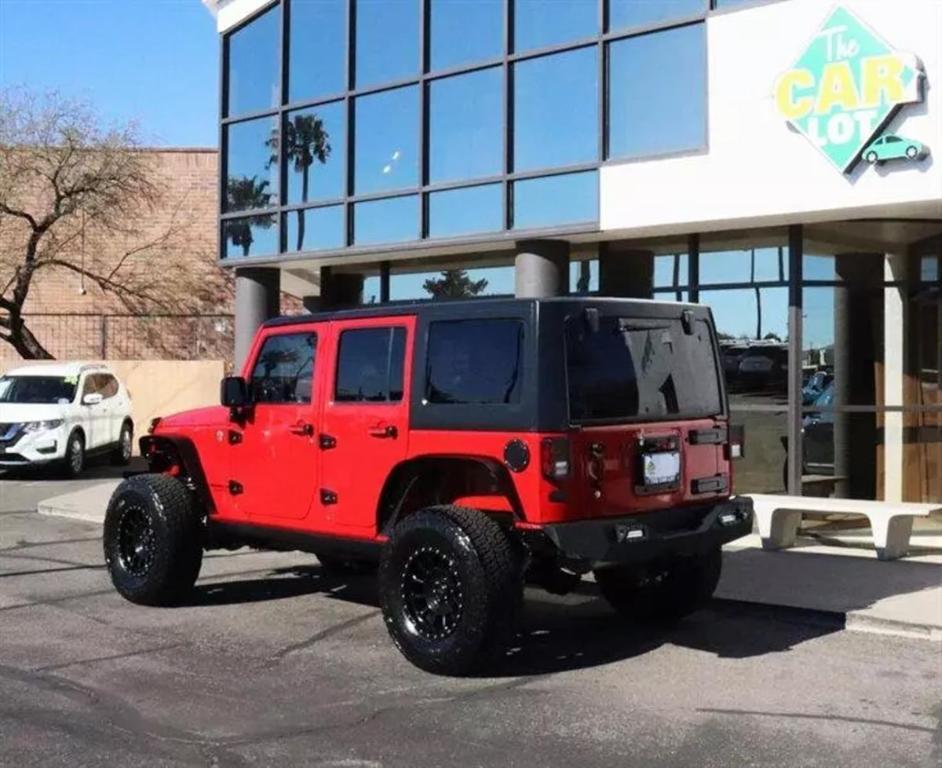 used 2014 Jeep Wrangler Unlimited car, priced at $20,995