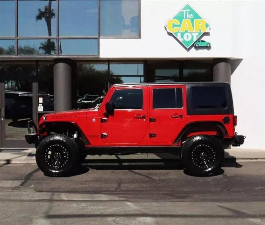 used 2014 Jeep Wrangler Unlimited car, priced at $20,995