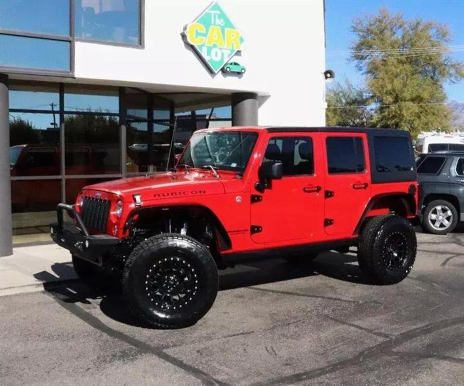 used 2014 Jeep Wrangler Unlimited car, priced at $20,995