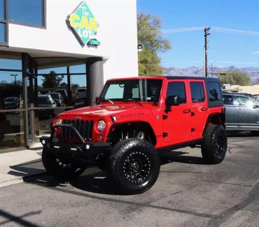 used 2014 Jeep Wrangler Unlimited car, priced at $20,995