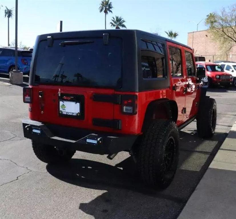 used 2014 Jeep Wrangler Unlimited car, priced at $20,995