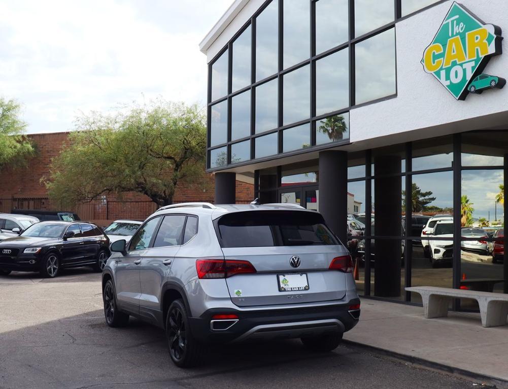 used 2022 Volkswagen Taos car, priced at $19,813