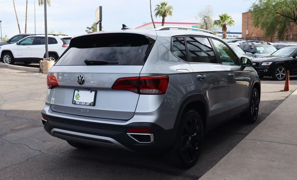 used 2022 Volkswagen Taos car, priced at $19,813