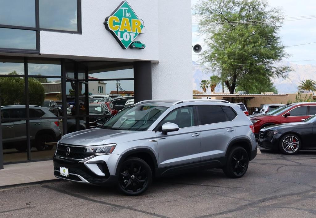 used 2022 Volkswagen Taos car, priced at $19,813