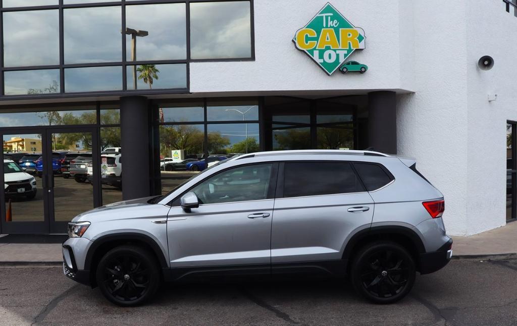 used 2022 Volkswagen Taos car, priced at $19,813