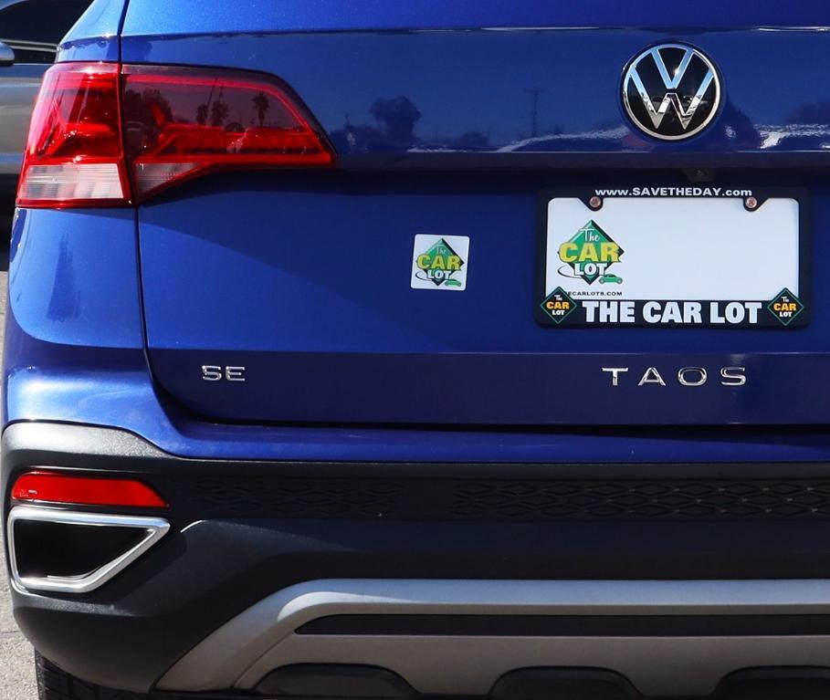 used 2024 Volkswagen Taos car, priced at $19,995