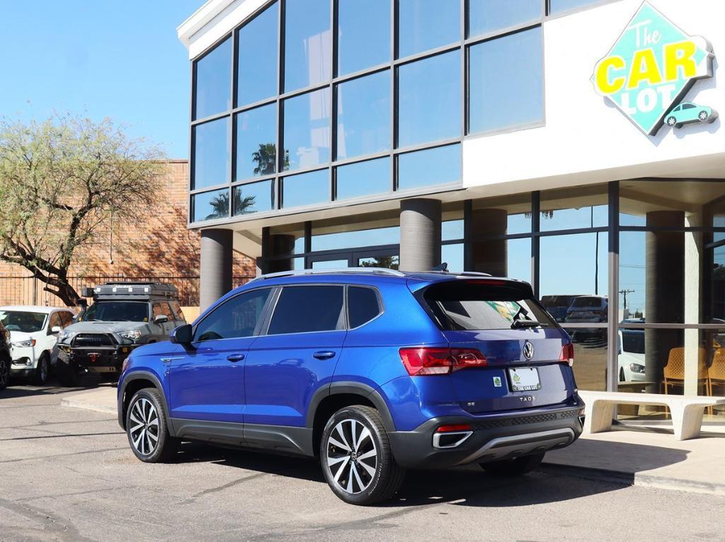 used 2024 Volkswagen Taos car, priced at $19,995