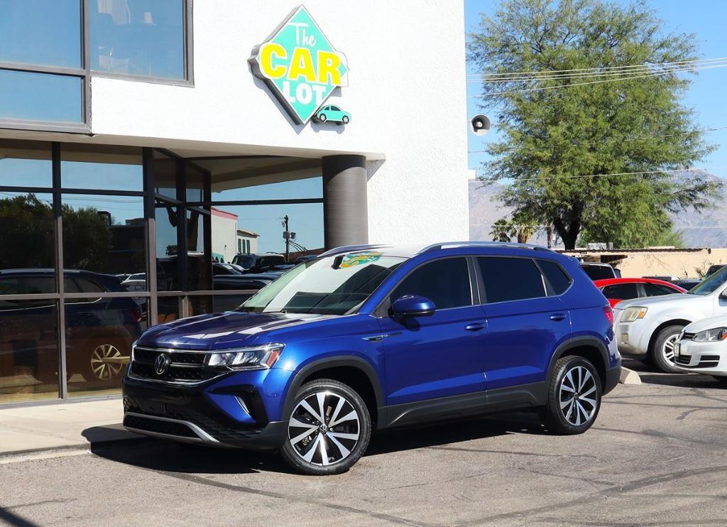 used 2024 Volkswagen Taos car, priced at $19,995